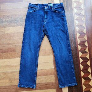 Wrangler Straight Fit Dark Wash Jeans Size 34x30